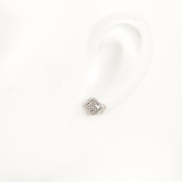 Kendra Scott Silver Stud Earrings - Picture 2 of 7